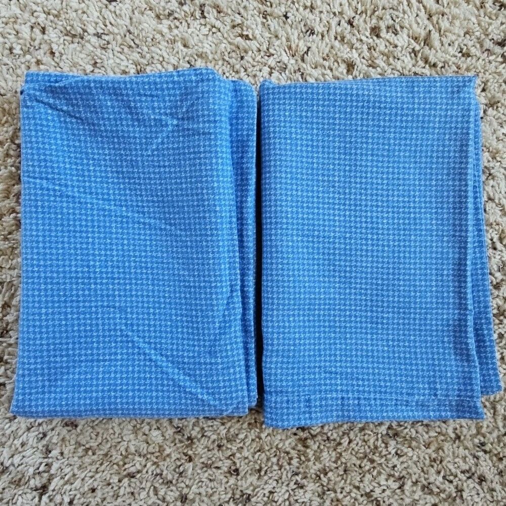 Belle Epoque Baskerville Standard Pillowcases 100% Cotton Preppy Houndstooth